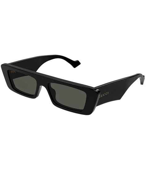 gucci rectangular sunglasses|gucci rectangular sunglasses men.